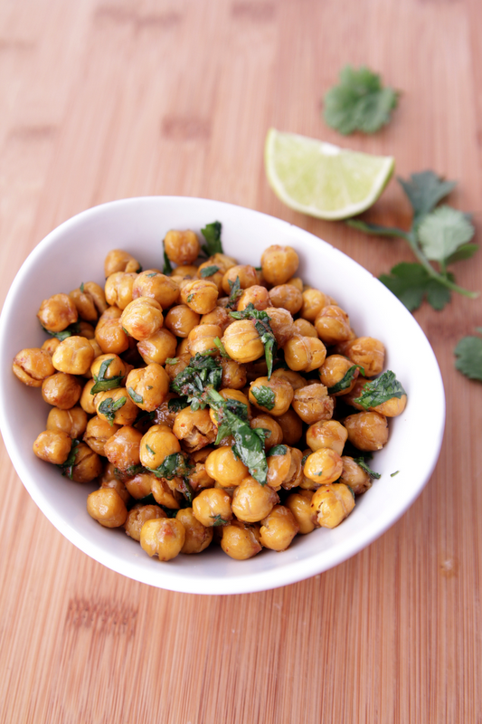 roasted chickpeas done